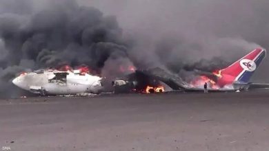 صورة هجوم إسرائيلي على أهداف لجماعة الحوثي  أخبار السعودية
