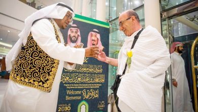 صورة وصول أولى طلائع ضيوف برنامج خادم الحرمين  أخبار السعودية