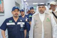صورة وزير الصحة يزور مستشفى قوى الأمن بمكة المكرمة  أخبار السعودية