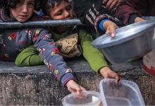 صورة الطفلة مايا تبكي جوعا.. حصار الاحتلال يقتل أطفال غزة (شاهد)