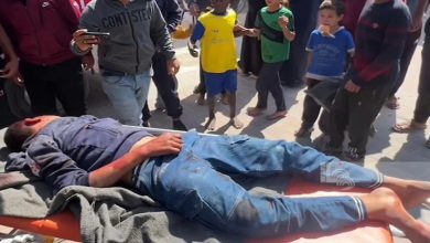 صورة شهداء وجرحى في قصف إسرائيلي يستهدف منازل وخيام نازحين وسط وجنوب غزة