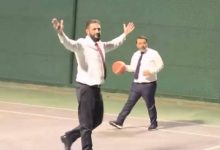 صورة | تعليقات طريفة من السوريين على مقطع فيديو يظهر الشرع والشيباني وهما يلعبان كرة السلة
