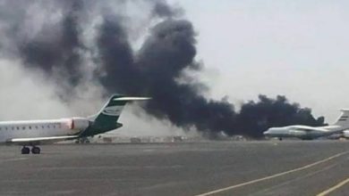 صورة | الاحتلال الإسرائيلي يزعم تعطيل مطار صنعاء الدولي وقصف مواقع حساسة في اليمن