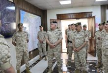 صورة | الحنيطي يزور مديرية أمن الحدود في موقعها الجديد