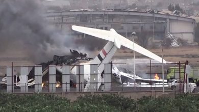 صورة | وزير حرب الاحتلال: تدمير مطار صنعاء يعبر عن سياستنا الأمنية القوية