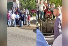 صورة | وزير الداخلية يتفقد عيون المياه المغلقة في عنجرة بعد حالات التسمم