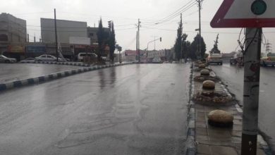 صورة | فيديو.. أمطار الخير تتساقط في معان