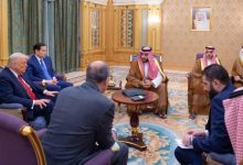 صورة | ترمب من الرياض: نسعى للإفراج عن المحتجزين في غزة وتحقيق السلام بدعم قادة القمة