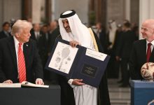 صورة | قطر تسلم الراية رسمياً لأمريكا لتنظيم مونديال 2026.. فيديو