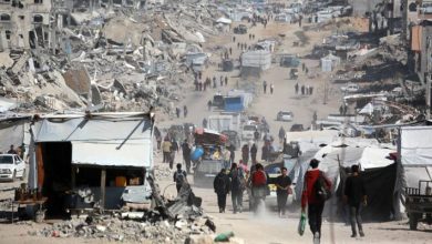 صورة | ليلة مروعة في غزة.. 98 شهيدًا بقصف الاحتلال على مناطق متفرقة