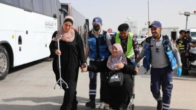 صورة | الأمن العام: إجراءات لتيسير عبور الحجاج الفلسطينين والتسهيل عليهم