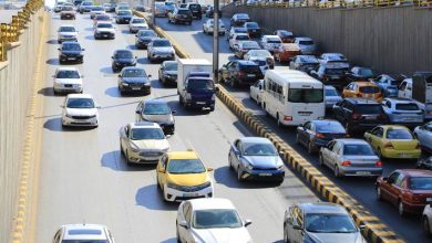 صورة | تحسينات مرورية جديدة على شارع الأردن لتخفيف الازدحامات المرورية
