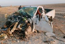 صورة | مراسل “رؤيا”: وفاتان بحادث تصادم على طريق الشيدية وإصابة ثالث