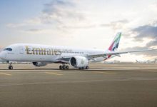 صورة | طيران الإمارات تبدأ خدمة عمّان بطائرتها الإيرباص A350 الجديدة