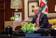 صورة | الملك يؤكد لرئيس المجلس الأوروبي أهمية مضاعفة الجهود لوقف إطلاق النار في قطاع غزة