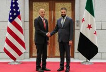 صورة | المبعوث الأمريكي الى دمشق: دعوة لاتفاق “عدم اعتداء” بين سوريا وتل أبيب