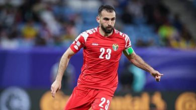 صورة | إصابة قائد النشامى إحسان حداد بقطع في وتر العرقوب