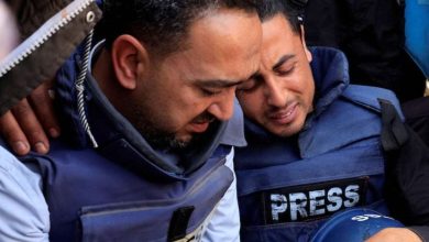 صورة صحافيون فرنسيون يطالبون باريس بإجلاء زملائهم من غزة