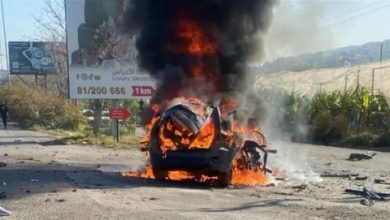 صورة شهيد في غارة للاحتلال على بلدة ياطر جنوب لبنان