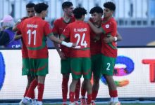 صورة المنتخب المغربي يحجز مقعدا له في ربع النهائي بانتصاره على تونس