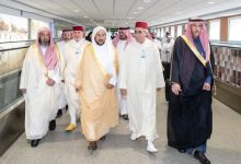 صورة وفد مغربي سعودي يستقبل وزير الشؤون الإسلامية والدعوة والإرشاد في مطار الدار البيضاء