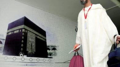 صورة مغادرة أولى رحلات المستفيدين من مبادرة « طريق مكة » من المغرب
