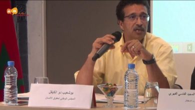 صورة حين يتهجم وزير العدل على مؤسسات دستورية