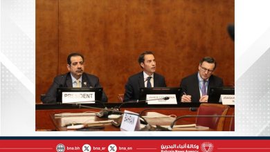 صورة المندوب الدائم لمملكة البحرين لدى الأمم المتحدة في جنيف يترأس اجتماع مجلس سفراء المجموعة العربية