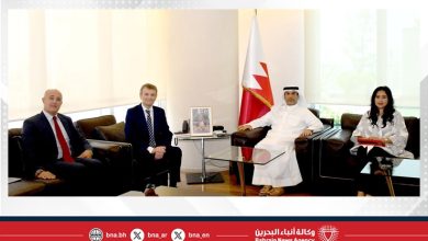 صورة وزير النفط والبيئة يستقبل سفير مملكة إسبانيا لدى مملكة البحرين والمقيم في الكويت