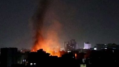 صورة الحوثيون: 7 غارات أمريكية على ميناء رأس عيسى غربي اليمن