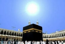 صورة غدًا.. تعامد الشمس على الكعبة المشرفة في ظاهرة فلكية دقيقة