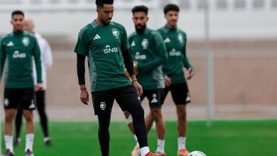 صورة المنتخب السعودي يواصل استعداده للبحرين بحصة استرجاعية