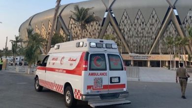 صورة 450 اتصالًا و70 حالة إسعافية خلال نهائي الأهلي وكاواساكي في جدة