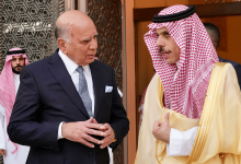 صورة وزير الخارجية ونظيره العراقي يستعرضان المستجدات الدولية