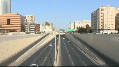 صورة حركة مرور سلسة على طريق الملك عبد الله في جدة