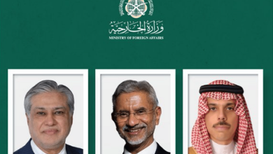 صورة وزير الخارجية يبحث مع نظيريه الهندي والباكستاني خفض التصعيد   