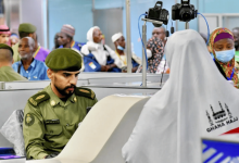 صورة جوازات مطار الأمير محمد بن عبدالعزيز تستقبل أولى رحلات ضيوف الرحمن القادمين من غانا