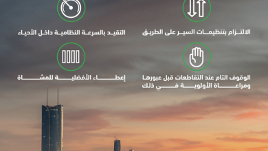 صورة المرور: 4 تنبيهات لقيادة السيارات بالأحياء السكنية