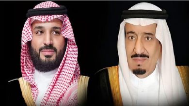 صورة القيادة تهنئ رئيس جمهورية الكاميرون بذكرى اليوم الوطني لبلاده