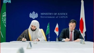 صورة وزير العدل يوقّع مذكرة تفاهم للتعاون القضائي مع نظيره الياباني