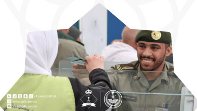 صورة قدوم 755.344 حاجًّا من خارج المملكة عبر المنافذ الدولية حتى نهاية 23/ 11/ 1446هـ