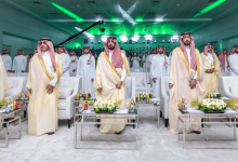 صورة محافظ الخرج ووزير التعليم يرعيان حفل تخريج دفعة جديدة من متدربي معهد الصناعات الغذائية