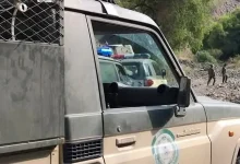 صورة دوريات الإدارة العامة للمجاهدين بعسير تقبض على شخص لترويجه نبات القات المخدر