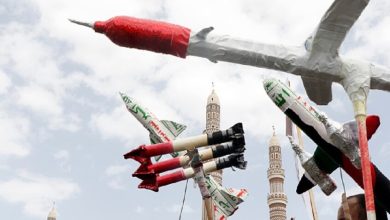 صورة هيئة البث: سقوط صاروخ حوثي في السعودية استهدف “إسرائيل”