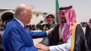صورة عاجل .. ترامب يعلن رفع العقوبات عن سوريا من الرياض