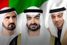 صورة رئيس الدولة ونائباه يهنئون رئيس إثيوبيا بذكرى اليوم الوطني لبلاده