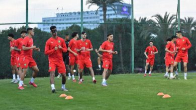 صورة « كان » الشباب… المنتخب المغربي يختتم تحضيراته استعدادا لمواجهة تونس المصيرية لحسم التأهل