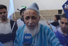 صورة خلاف بين « أرباب البيكوبات » وتجار سوق الجملة للخضر والفواكه بإنزكان (فيديو)