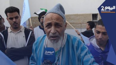 صورة خلاف بين « أرباب البيكوبات » وتجار سوق الجملة للخضر والفواكه بإنزكان (فيديو)