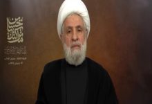 صورة الشيخ قاسم: لا أحد يستطيع إخضاع حزب الله.. وعندما نكون أمام خيارين فإننا نواجه بعزّة
